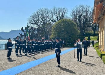 In foto Villa d’Este, a Cernobbio (Como), in occasione della celebrazione regionale del 209^ annuale di fondazione del Corpo di Polizia penitenziaria