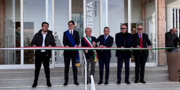 L'assessore ai Trasporti e alla Mobilità sostenibile della Regione Lombardia all'inaugurazione delle aree di servizio in Tangenziale Est a Milano