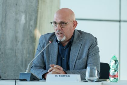 L'assessore regionale Madssimo Sertori