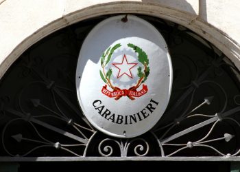 In foto una insegna dei carabinieri: inaugurata oggi la caserma di Lodi Vecchio con l’assessore regionale La Russa