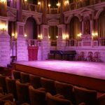 Teatro Bibiena di Mantova, vista del palco. Foto utilizzata per aumento di risorse bando sale da spettacolo