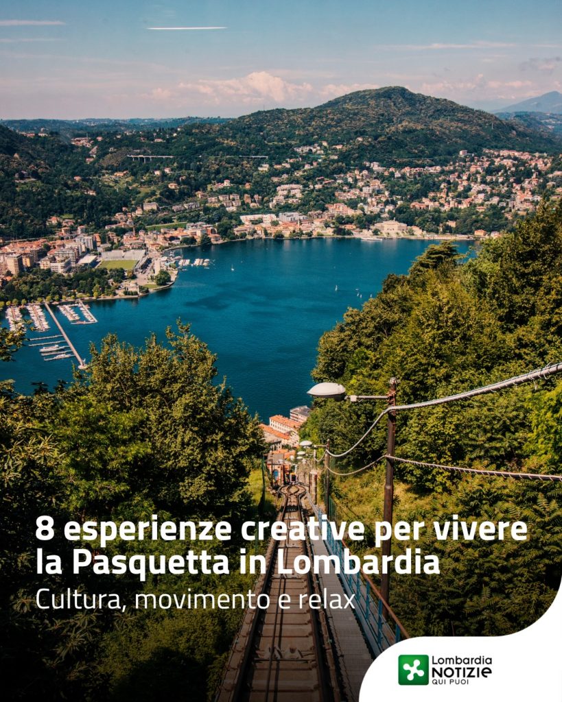 Tra montagne, borghi e specchi acquatici, preparati a esplorare otto destinazioni creative per vivere la Pasquetta all’insegna del divertimento e dell’avventura. 
Per chi cerca un’esperienza alternativa alla canonica grigliata, questa festività è perfetta per un’escursione alla scoperta dei tesori naturalistici e artistici della Lombardia. 
E se piove? Non preoccuparti, perché ognuna di queste mete offre spunti di esplorazione anche in caso di maltempo.

👉 Scopri di più al link in bio

#lombardianotizieonline @in_lombardia