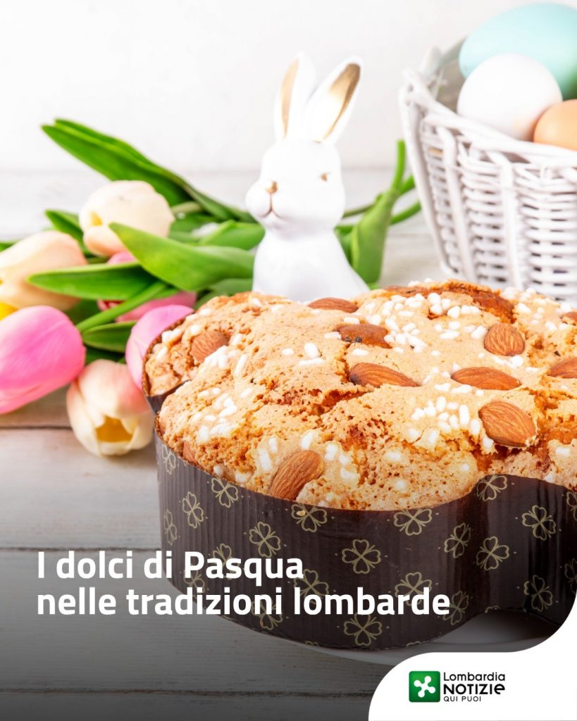 Sapevi che la Colomba Pasquale, sebbene famosa in tutto il mondo, è un’invenzione milanese? 🕊️
Ogni provincia ha le sue dolci tradizioni: dal Bussolano di Mantova, perfetto da inzuppare nel Lambrusco, alla Resca di Como con il suo rametto d’ulivo, fino alla Torta Paesana della Brianza, preparata a forma di campana.

👉 Scopri di più al link in bio

#lombardianotizieonline #BuonaLombardia