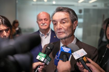 Attilio Fontana presidente della Regione Lombardia