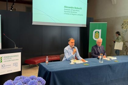 Alessandro Beduschi a presentazione del Food & Science Festival 2026