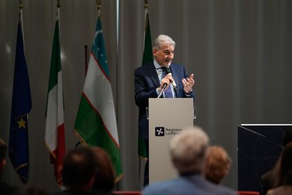 Il sottosegretario Raffaele Cattaneo all'evento di Lombardia e Regione di Samarcanda