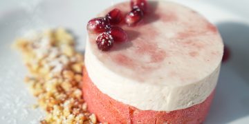 Dolce preparato dagli allievi finalisti del ‘Premio Aimo e Nadia per i Giovani’