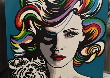 'Pop Vibes' è il titolo della mostra di Emanuela Del Vecchio inaugurata allo Spazio N3 di Palazzo Lombardia dall'assessore regionale al Territorio e Sistemi verdi, Gianluca Comazzi.