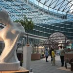 In foto le esposizioni installate in piazza Città di Lombardia in occasione della Design Week 2026