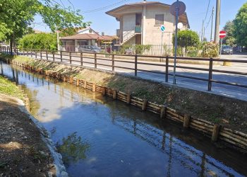 In foto le rogge di Gheda e Molinara, nel comune di Montirone (Brescia), al centro degli interventi di Regione Lombardia