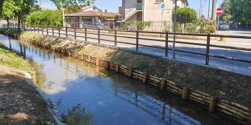 In foto le rogge di Gheda e Molinara, nel comune di Montirone (Brescia), al centro degli interventi di Regione Lombardia