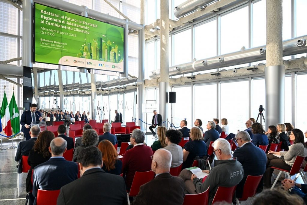 La Lombardia ha presentato la sua strategia di adattamento al cambiamento climatico