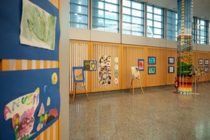 Disegni mostra Cuori in bozza - autismo arte movimento e musica a Palazzo Lombardia