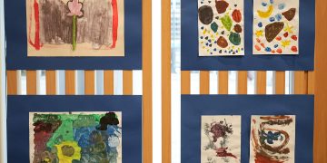 Disegni mostra Cuori in bozza - autismo arte movimento e musica a Palazzo Lombardia