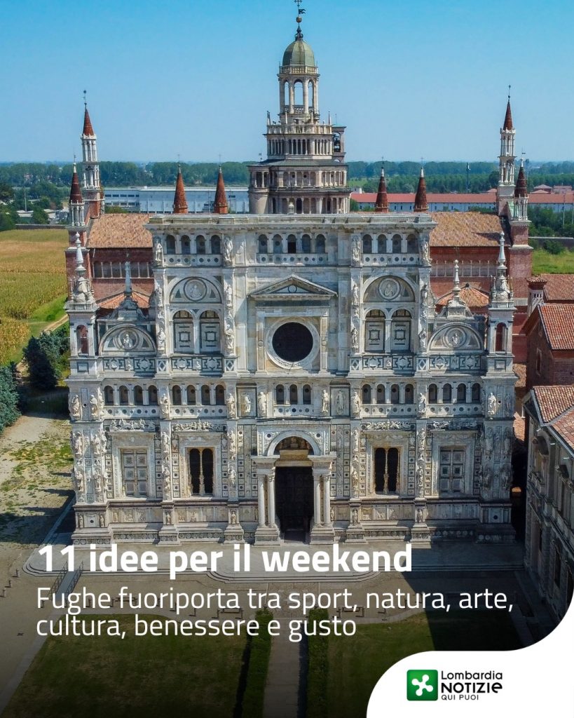 Voglia di staccare la spina? 🌿 
Non serve andare lontano per ritrovare il contatto con la natura e il proprio benessere.
Dalle vette della Val Masino alle scoperta di luoghi ricchi d’arte, fino al relax rigenerante delle terme, la Lombardia è uno scrigno di tesori pronti a ricaricarti. Scopri le 11 imperdibili mete per il tuo prossimo weekend fuori porta. 

👉 Scopri di più al link in bio

#lombardianotizieonline @in_lombardia