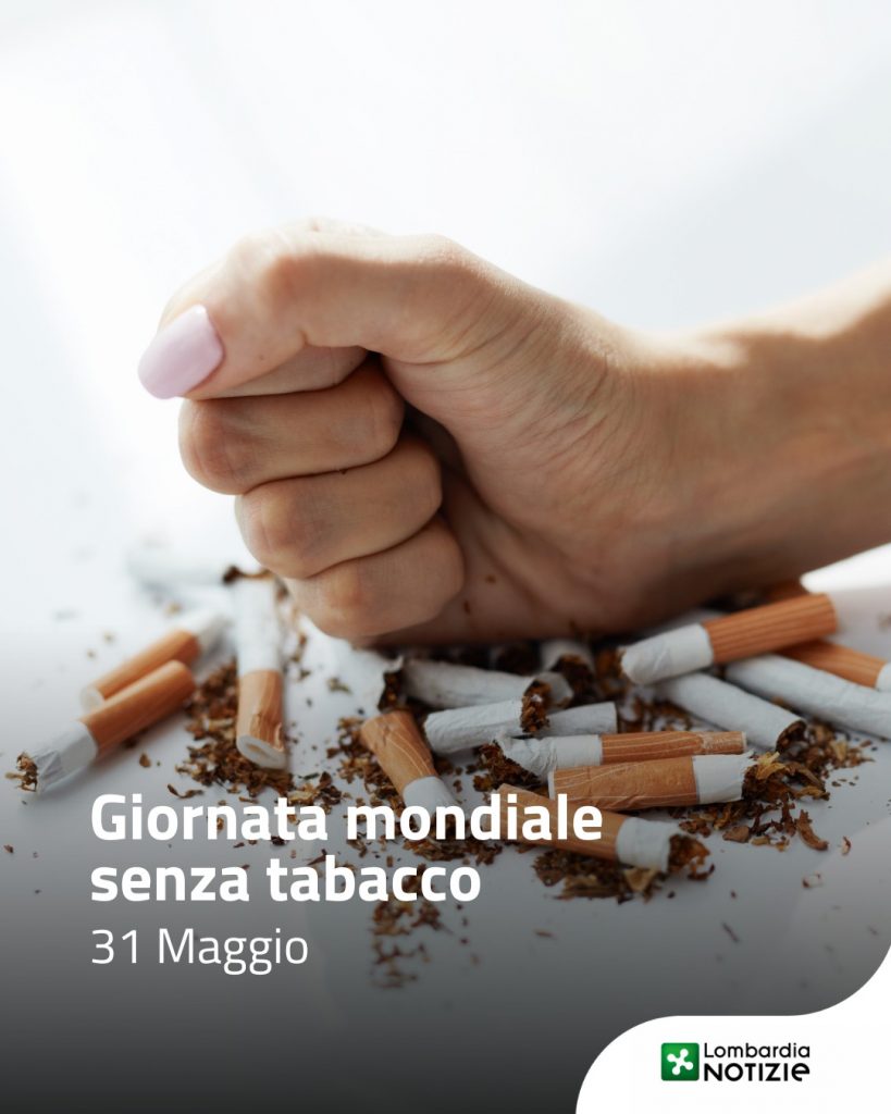 Oggi si celebra la Giornata Mondiale Senza Tabacco, promossa dall’Organizzazione Mondiale della Sanità (OMS) dal 1988, con l’obiettivo di sostenere politiche efficaci di prevenzione e di sensibilizzare la popolazione sui rischi legati al consumo di tabacco e nicotina.

#lombardianotizieonline