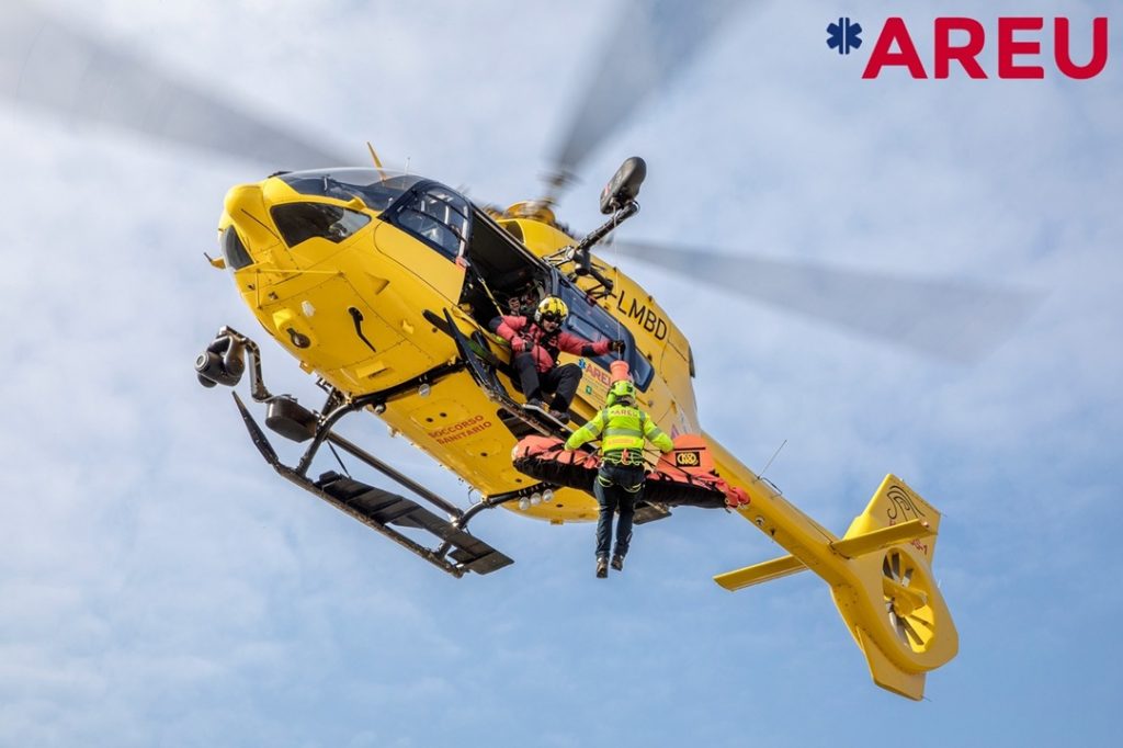 Lombardia unica Regiona italiana con sangue in tutte le basi del soccorso con elicotteri