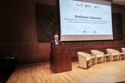 Cattaneo a evento su politiche di coesione Ue alla fondazione Cariplo dove ha chiesto gestione meno centralizzata delle risorse 
