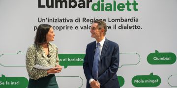 Il presidente Fontana intervistato nell'ambito dell'iniziativa lumbardialett