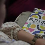 In foto l’antologia ‘Futura. Raccontare la Lombardia’, presentata in occasione della 38a edizione del Salone Internazionale del Libro di Torino
