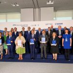Nella foto il gruppo di ministri partecipanti al High Level Meeting 2026 con l'assessore allo Sviluppo economico della Regione Lombardia Guido Guidesi
