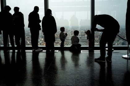Una foto scattata durante il Belvedere Berlusconi aperto per la Festa della Mamma edizione 2026