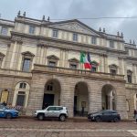 Esterno del Teatro La Scala di Milano