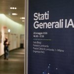 In foto il manifesto degli Stati generali dell’intelligenza artificiale a Palazzo Lombardia