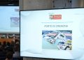 Stati generali Infrastrutture Cremona, una slide del porto di Cremona
