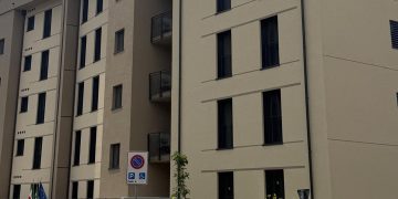 Le case popolari di via Turbada a Lecco interessate dall'azione di rigenerazione urbana