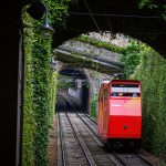 Foto della Funicolare di Bergamo, una delle infrastrutture finanziate da Regione che ha stanziato risorse per manutenzione impianti a fune