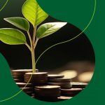immagine simbolica con piantina e soldi per dare idea del progetto sul green budgeting in lombardia
