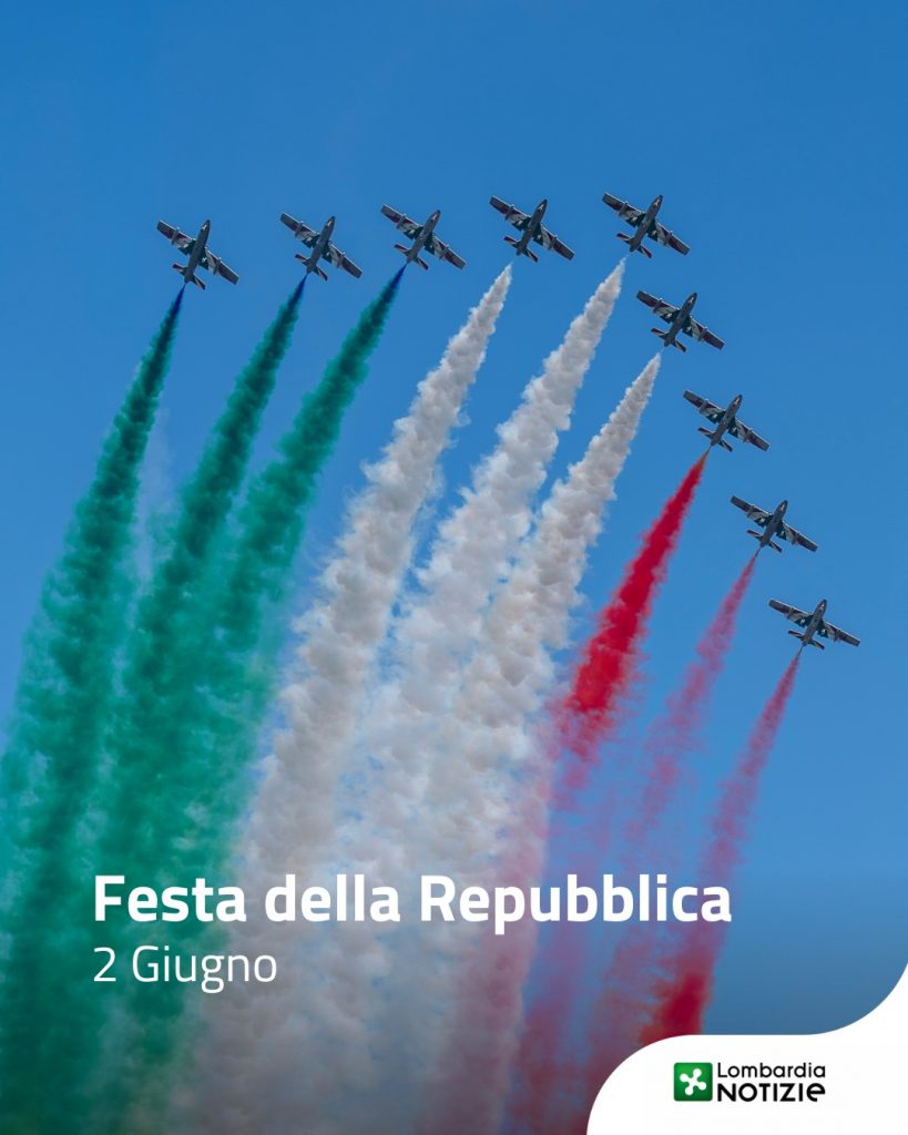 Oggi celebriamo l’80° anniversario della nascita della Repubblica Italiana.
Una data dall’alto valore simbolico e istituzionale che, in questo traguardo così significativo, deve ricordarci ancora di più l’importanza di vivere in un Paese libero e democratico.

Buona Festa della Repubblica a tutti! 🇮🇹

#lnews #lombardianotizie #festadellarepubblica #2giugno