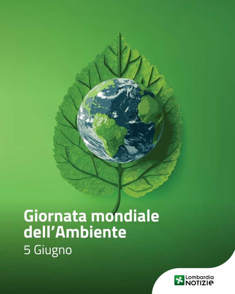 🌱 Oggi è la Giornata Mondiale dell’Ambiente. La transizione ecologica comincia dalle nostre scelte quotidiane: ogni gesto conta, ogni passo ci avvicina a un futuro più sostenibile.

Coltiviamo il domani, partendo da oggi. 

#lombardianotizieonline