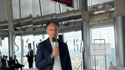 L'assessore all'Agricoltura, Sovranità alimentare e Foreste Alessandro Beduschi