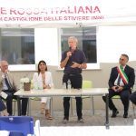 Nella foto l'assessore al Welfare di Regione Lombardia Guido Bertolaso all'inaugurazione della Casa di Comunità di Castiglione delle Stiviere (MN)