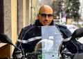Vicinanza alla famiglia da parte del presidente Attilio Fontana per la morte dell'agente della Polizia locale Francesco Imprezzabile (foto Ansa)