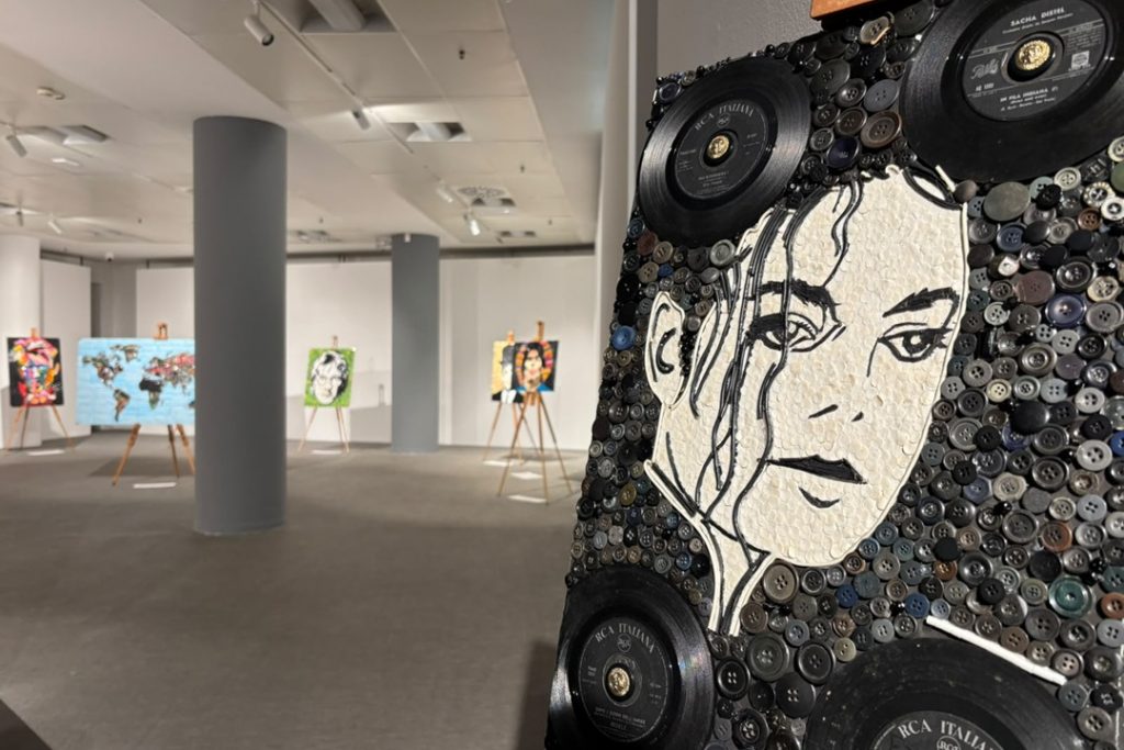 L'arte nel riciclo mostra Isolaset, dettagli sull'opera di Michael Jeckson
