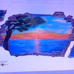 All'ospedale di Rho un nuovo murale colora la sala d'attesa grazie al lavoro degli studenti del liceo ‘Fontana’ di Arese