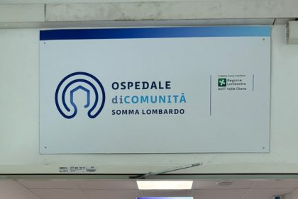 Ospedale Comunità Somma Lombardo Cartello