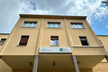 Ospedale Comunità Somma Lombardo edificio da fuori