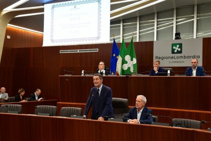 Premiazione squadre calcistiche lombarde a Palazzo Pirelli