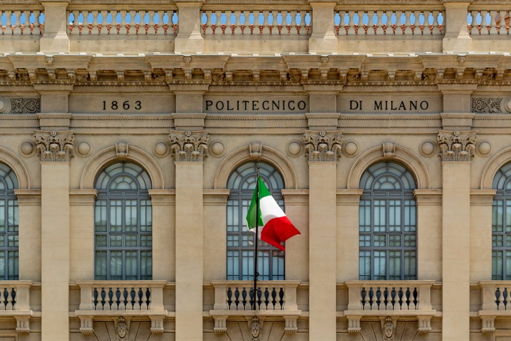 Politecnico di Milano (in foto) miglior ateneo in Italia e top nel mondo.