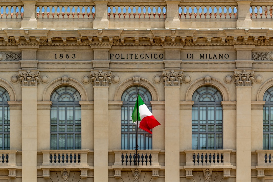 Politecnico di Milano (in foto) miglior ateneo in Italia e top nel mondo.