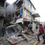 Una foto del violento terremoto in Venezuela: Regione Lombardia pronta a fare la sua parte in caso di bisogno di aiuti