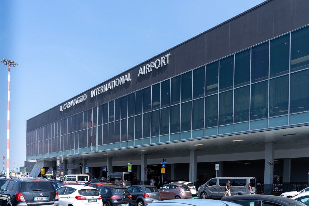 L'aeroporto di Orio al Serio (Bergamo), in foto, è parte del collegamento col nuovo servizio autobus tra il basso lago di Iseo (Brescia) e lo scalo internazionale bergamasco.