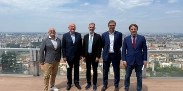 LNotizie-Foto. Sviluppo economico, a Milano incontro tra gli assessori di Emilia-Romagna, Liguria, Lombardia, Piemonte e Veneto