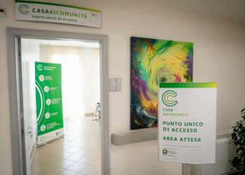 interno di una casa di comunità per dare l'idea del target raggiunto da regione Lombardia sul Pnrr in quest'ambito
