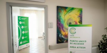 interno di una casa di comunità per dare l'idea del target raggiunto da regione Lombardia sul Pnrr in quest'ambito