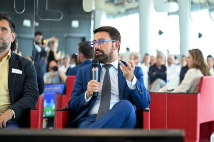 L'assessore alla Casa e Housing sociale di Regione Lombardia Paolo Franco alla conferenza Affordable Housing a Palazzo Lombardia